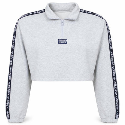 Womens UK Size XS adidas Grey Pullover Sweatshirt