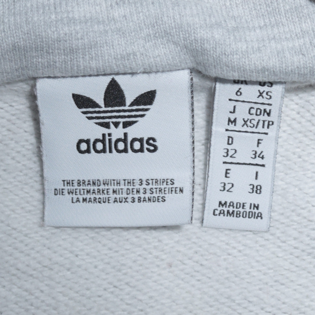 Womens UK Size XS adidas Grey Pullover Sweatshirt