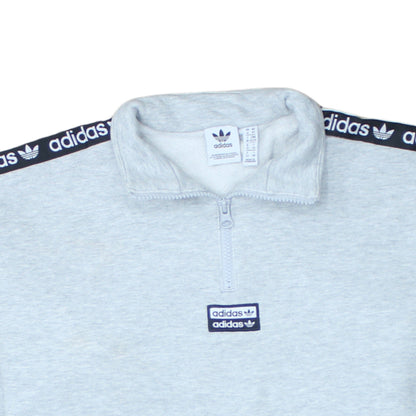 Womens UK Size XS adidas Grey Pullover Sweatshirt