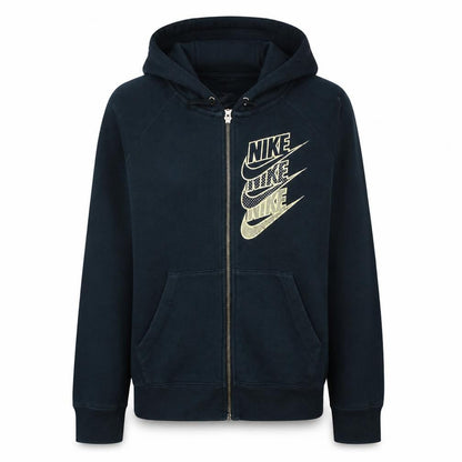 Womens UK Size XS Nike Black Full Zip Hoodie