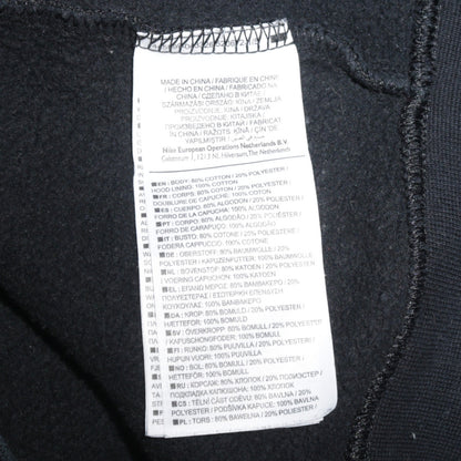 Womens UK Size XS Nike Black Full Zip Hoodie