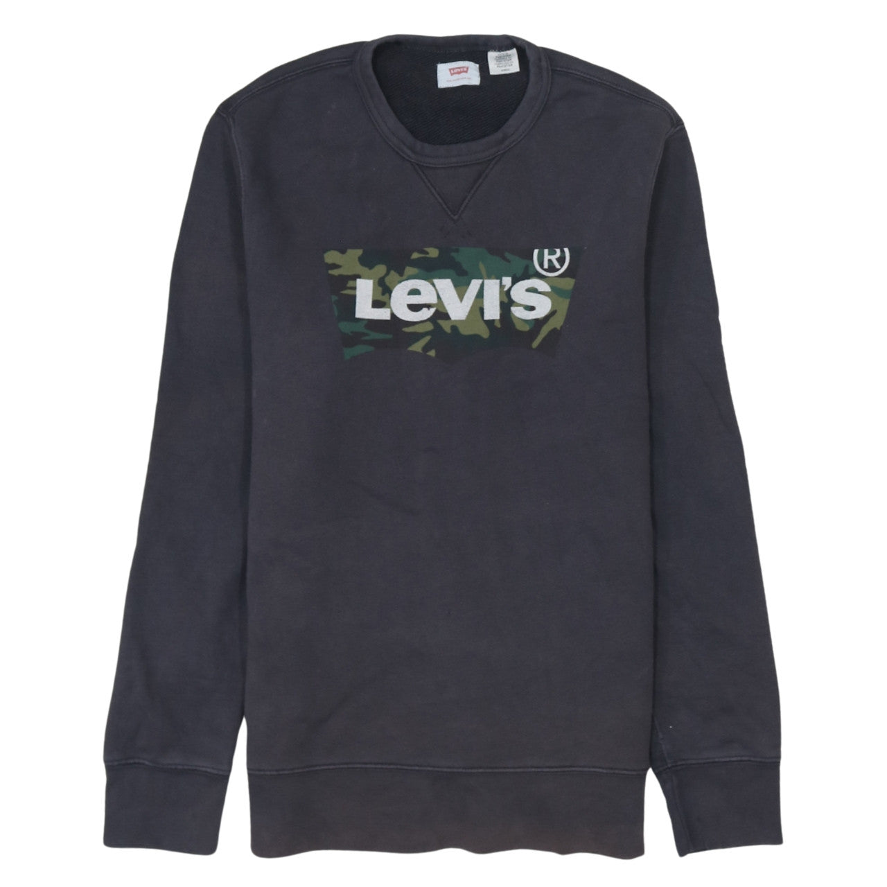 Mens UK Size S Levi's Black Pullover Sweatshirt