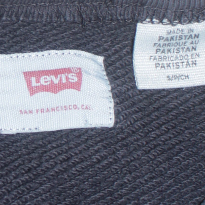 Mens UK Size S Levi's Black Pullover Sweatshirt