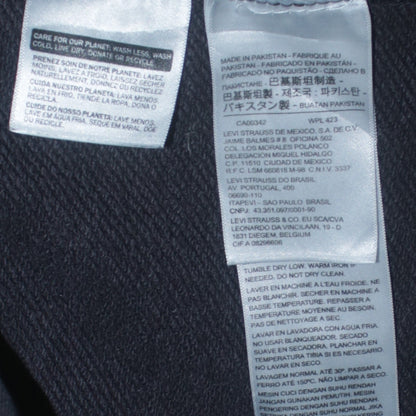 Mens UK Size S Levi's Black Pullover Sweatshirt