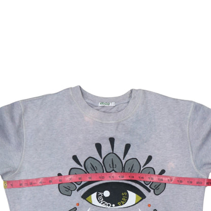 Mens UK Size L KENZO Grey Pullover Sweatshirt