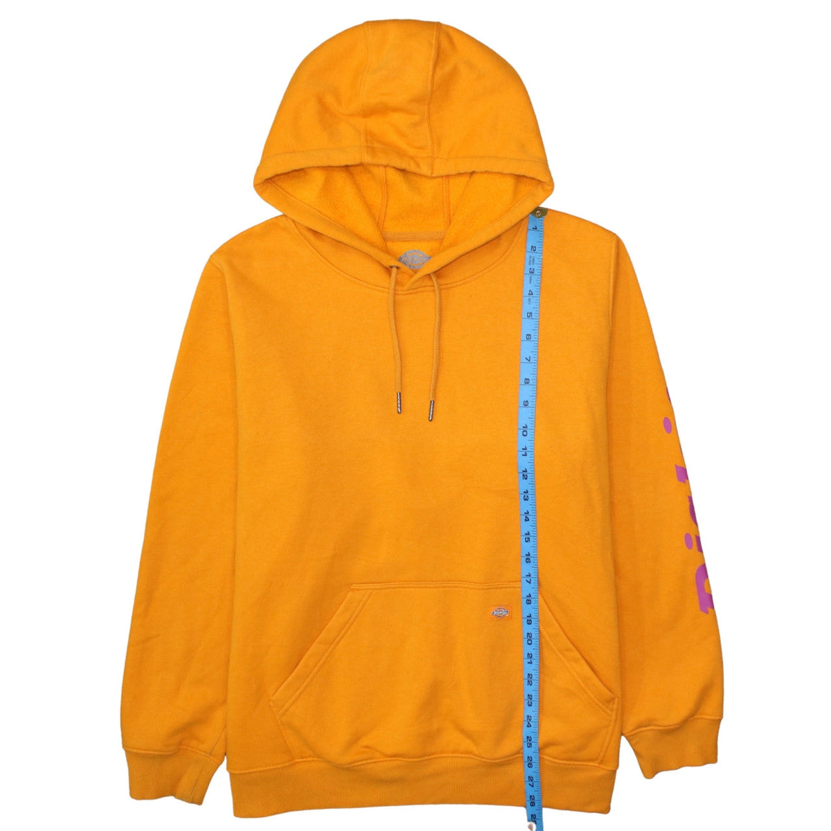 Womens UK Size 2XL Dickies Orange Pullover Hoodie