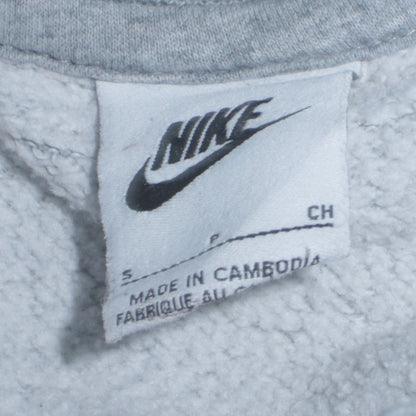 Womens UK Size S Nike Grey Pullover Sweatshirt