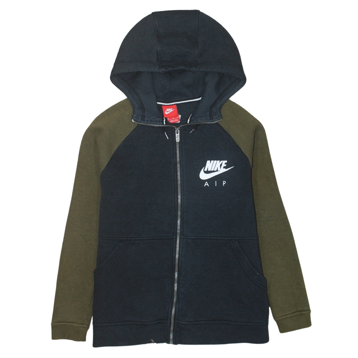 Mens UK Size M Nike Multicoloured Full Zip Hoodie