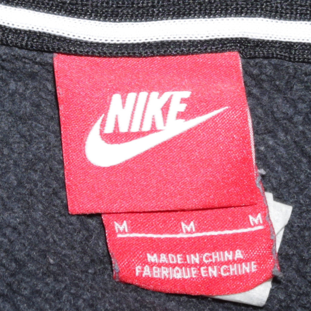 Mens UK Size M Nike Multicoloured Full Zip Hoodie