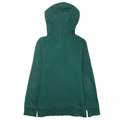 Womens UK Size 10 adidas Green Pullover Hoodie