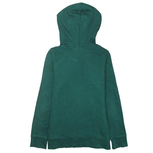 Womens UK Size 10 adidas Green Pullover Hoodie