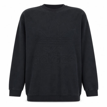 Womens UK Size 12 adidas Black Pullover Sweatshirt