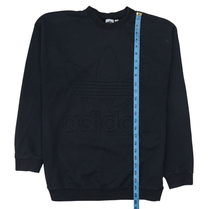 Womens UK Size 12 adidas Black Pullover Sweatshirt