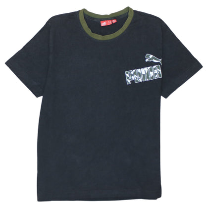 Mens UK Size L PUMA Black  T-Shirt