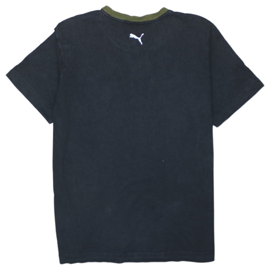 Mens UK Size L PUMA Black  T-Shirt