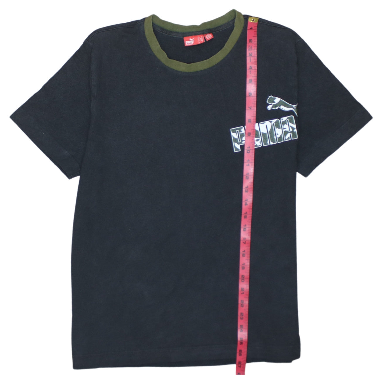 Mens UK Size L PUMA Black  T-Shirt
