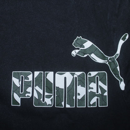 Mens UK Size L PUMA Black  T-Shirt