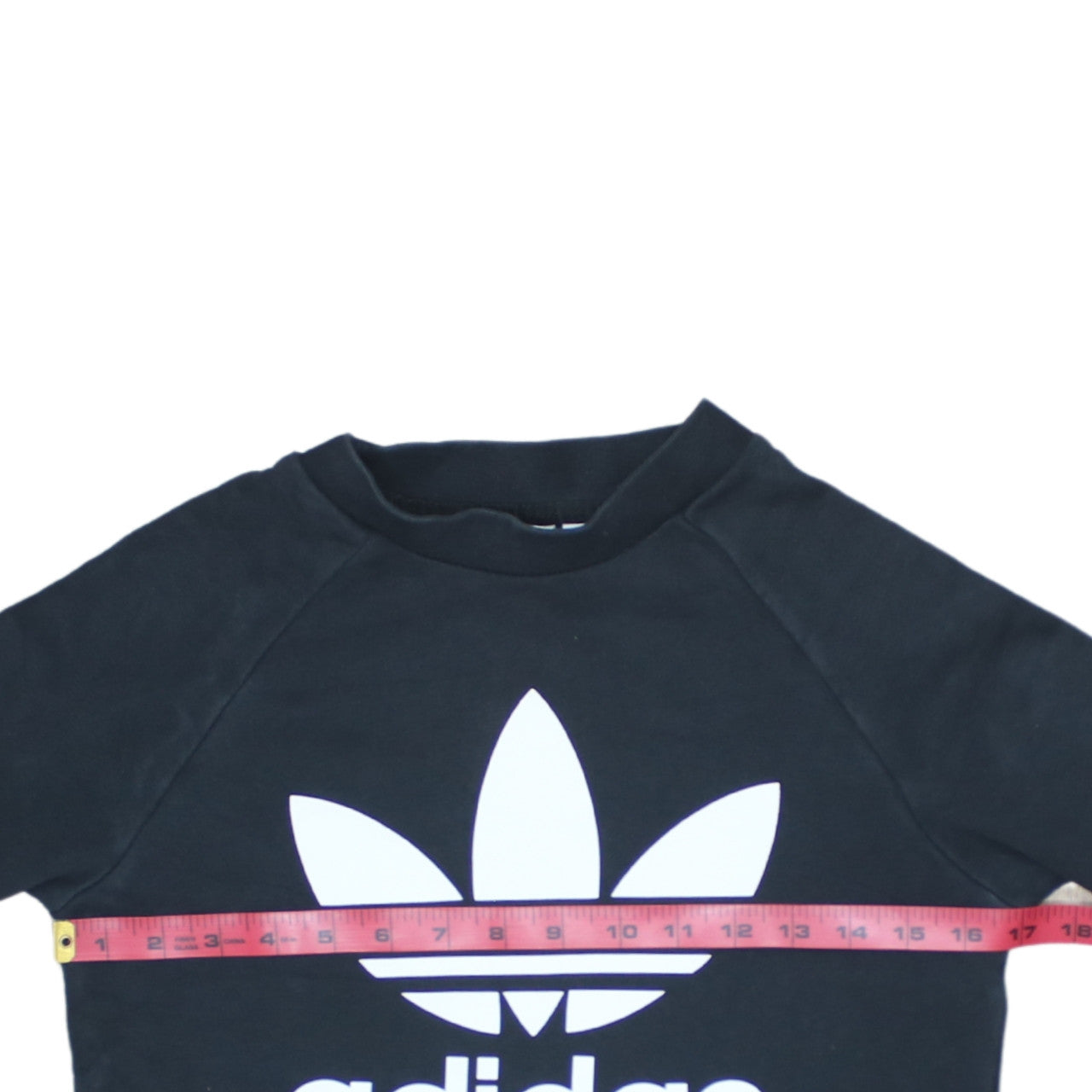 Womens UK Size XS adidas Black Pullover Sweatshirt