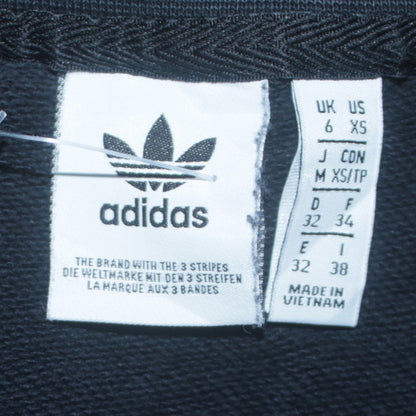 Womens UK Size XS adidas Black Pullover Sweatshirt