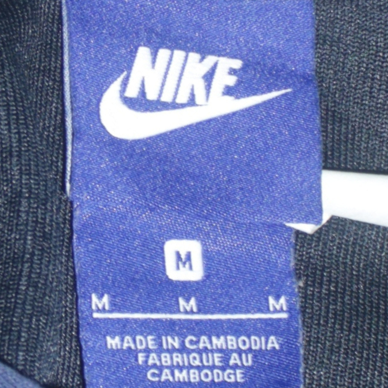 Mens UK Size M Nike Blue Pullover Hoodie