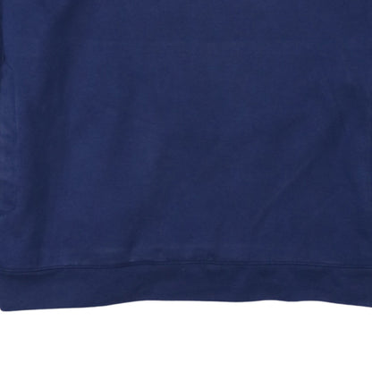 Mens UK Size M Nike Blue Pullover Hoodie