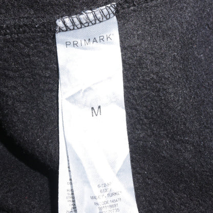 Mens UK Size M Primark Black Pullover Hoodie