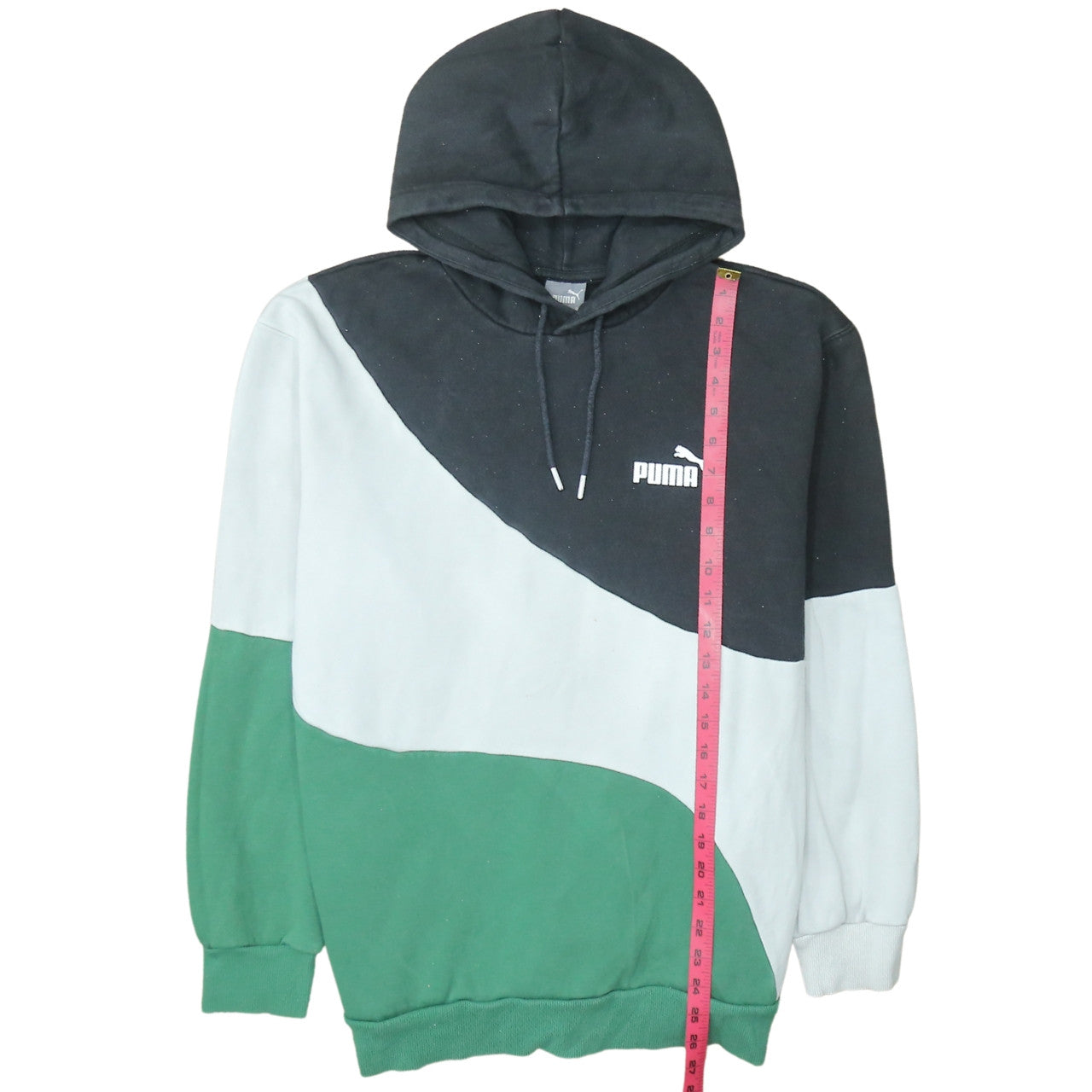 Mens UK Size L PUMA Multicoloured Pullover Hoodie