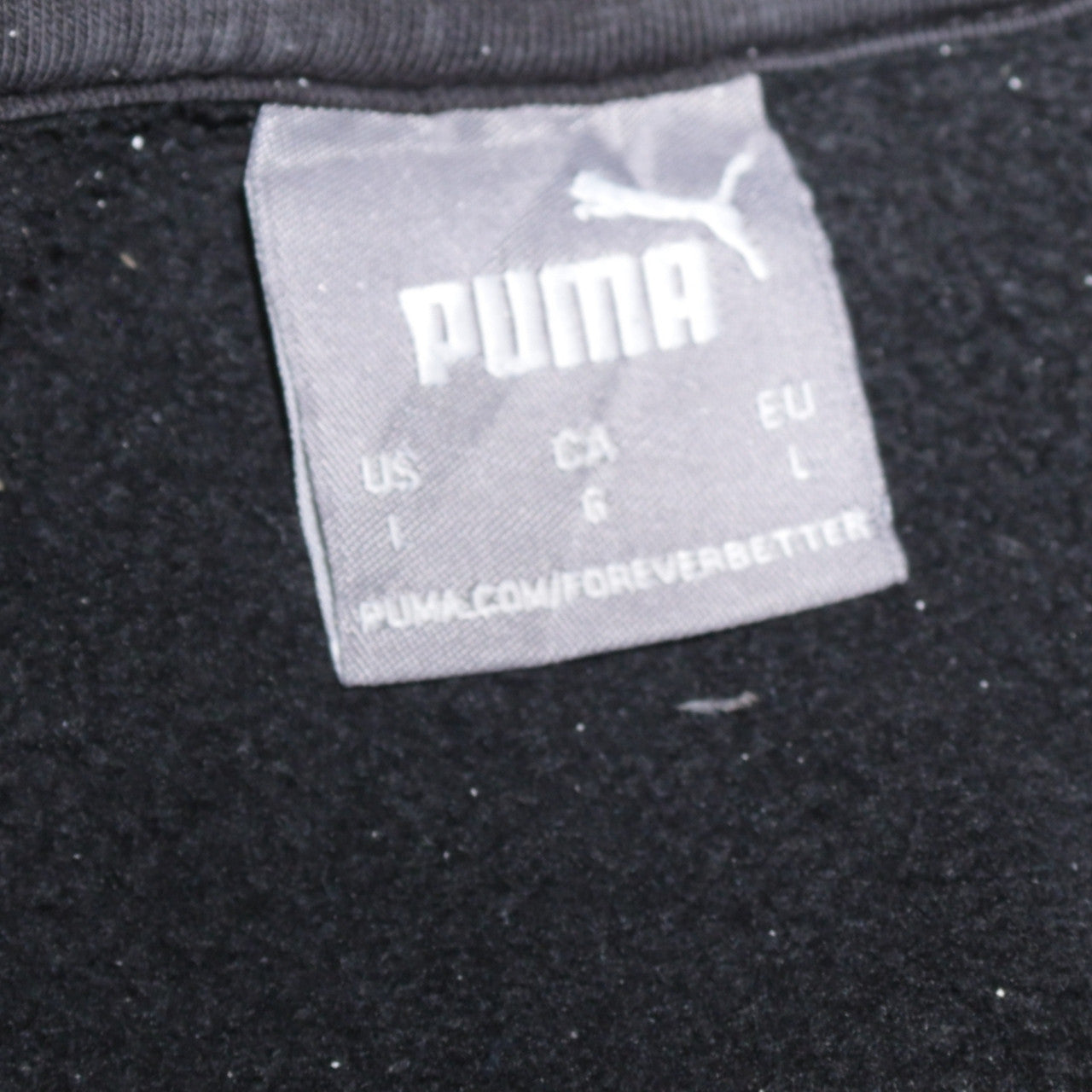Mens UK Size L PUMA Multicoloured Pullover Hoodie