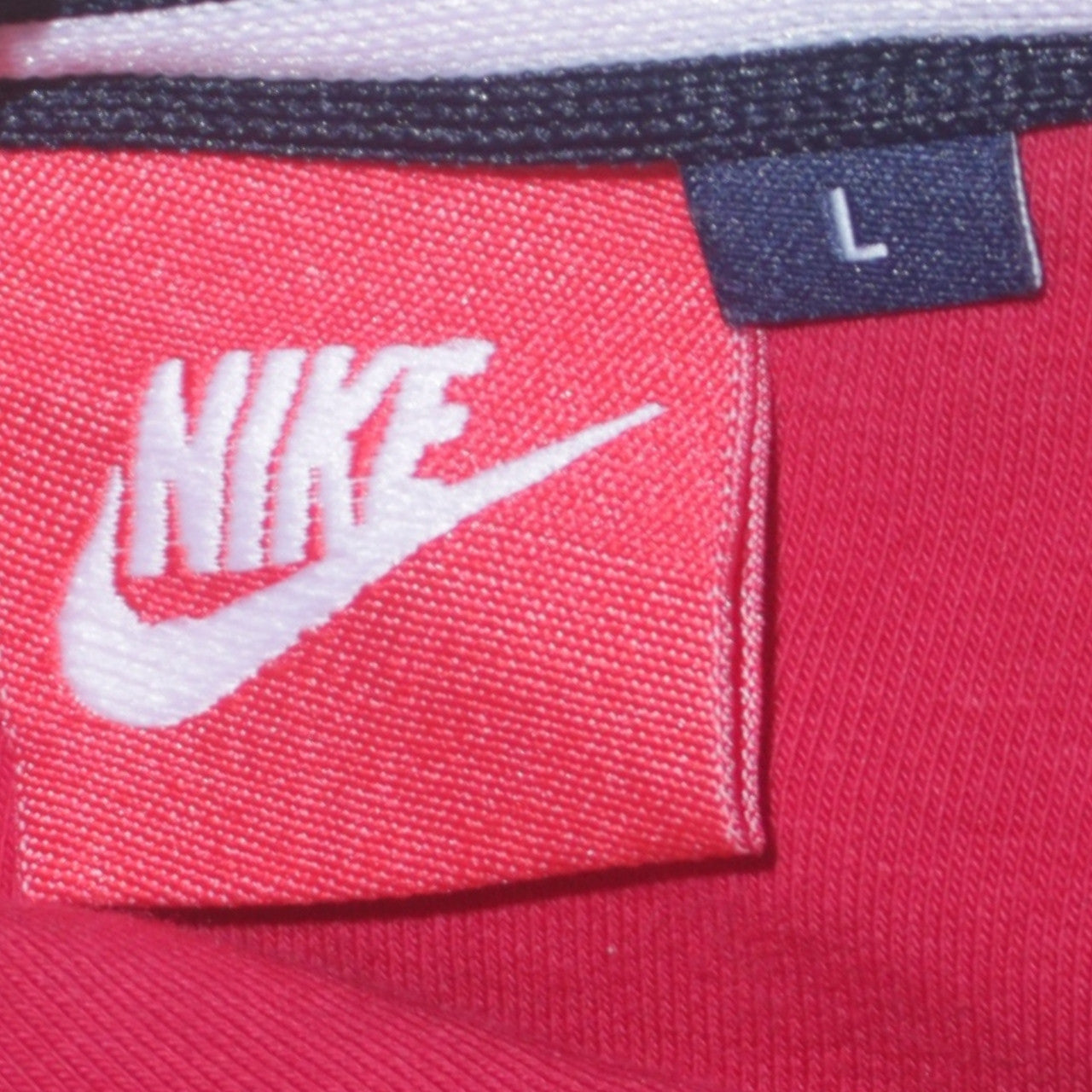 Mens UK Size L Nike Red Pullover Sweatshirt