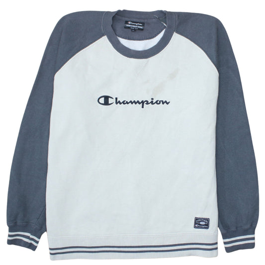 Mens UK Size XL Champion Grey Pullover Sweatshirt