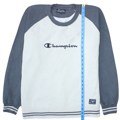 Mens UK Size XL Champion Grey Pullover Sweatshirt