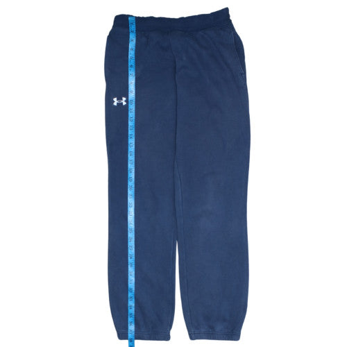 Mens UK Size S Under armour Relaxed Fit Jogger Blue Trousers