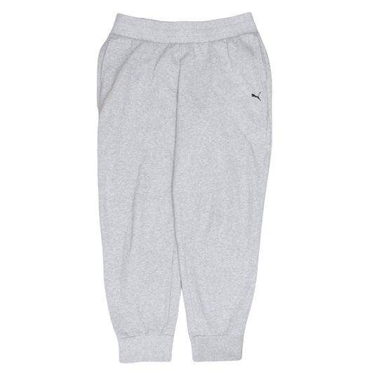 Mens UK Size M PUMA Regular Fit Jogger Grey Trousers