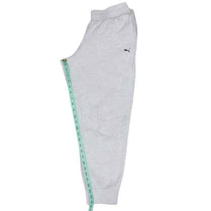Mens UK Size M PUMA Regular Fit Jogger Grey Trousers