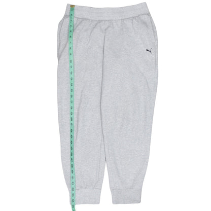 Mens UK Size M PUMA Regular Fit Jogger Grey Trousers