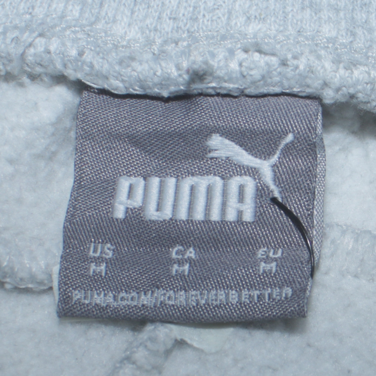 Mens UK Size M PUMA Regular Fit Jogger Grey Trousers