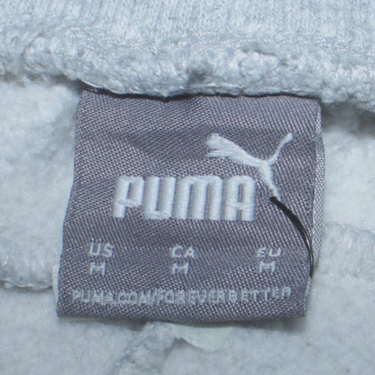 Mens UK Size M PUMA Regular Fit Jogger Grey Trousers