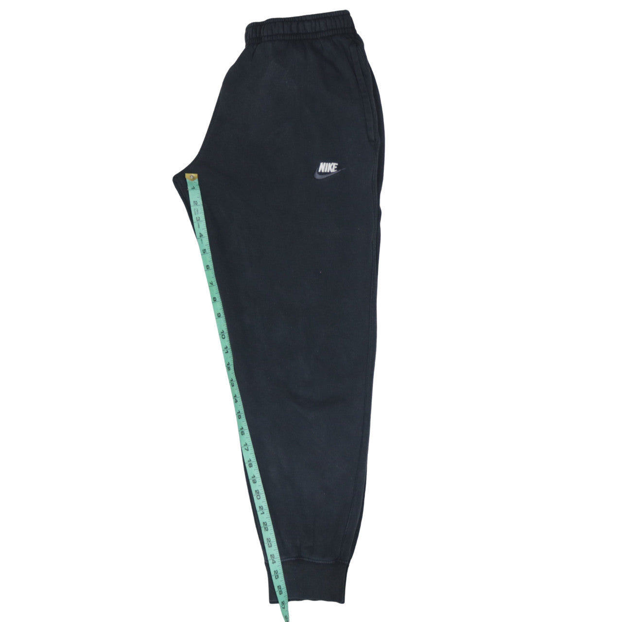 Mens UK Size M Nike Regular Fit Jogger Black Trousers