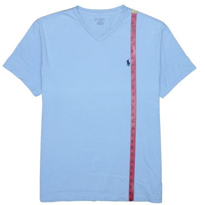 Mens UK Size M Ralph Lauren Blue  T-Shirt