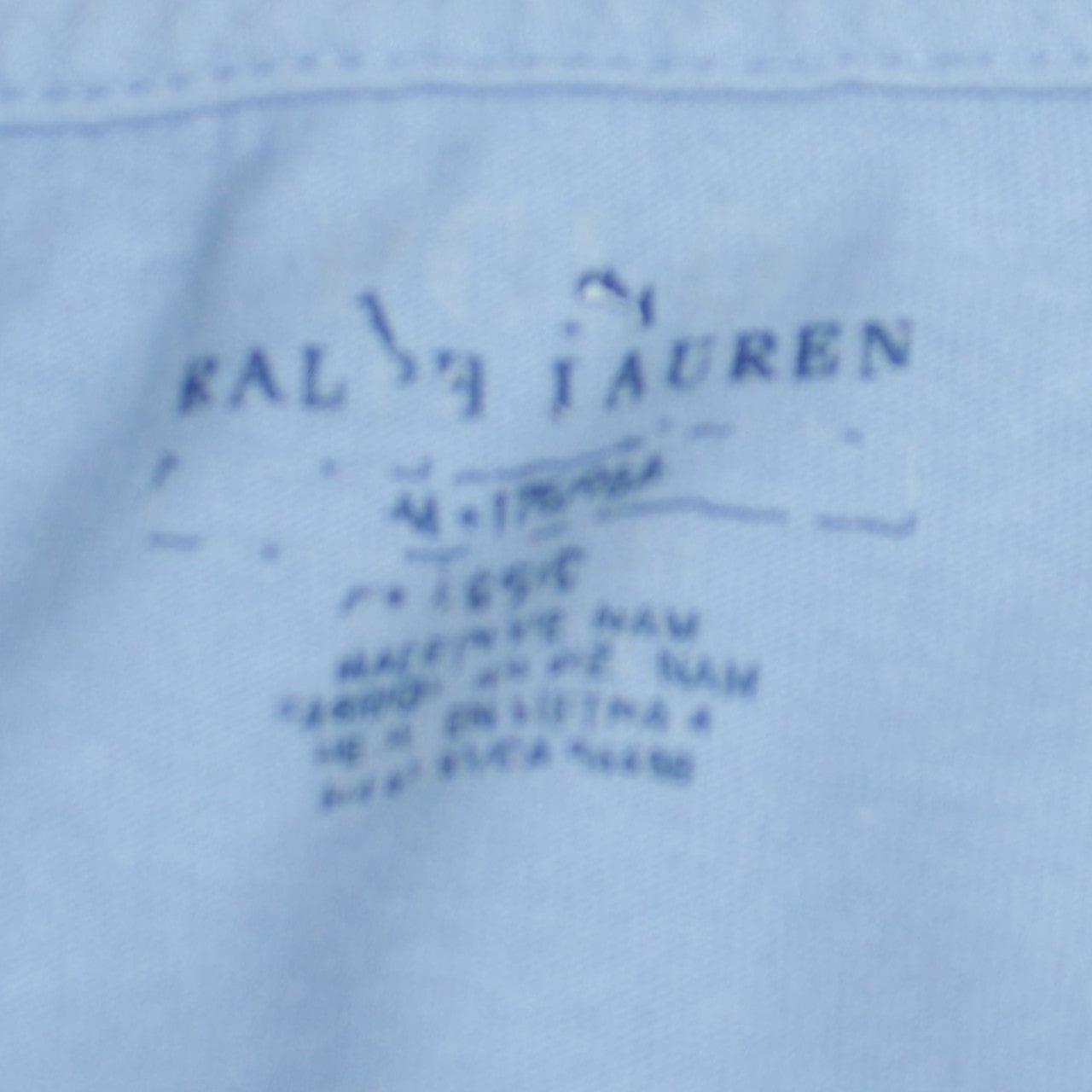 Mens UK Size M Ralph Lauren Blue  T-Shirt