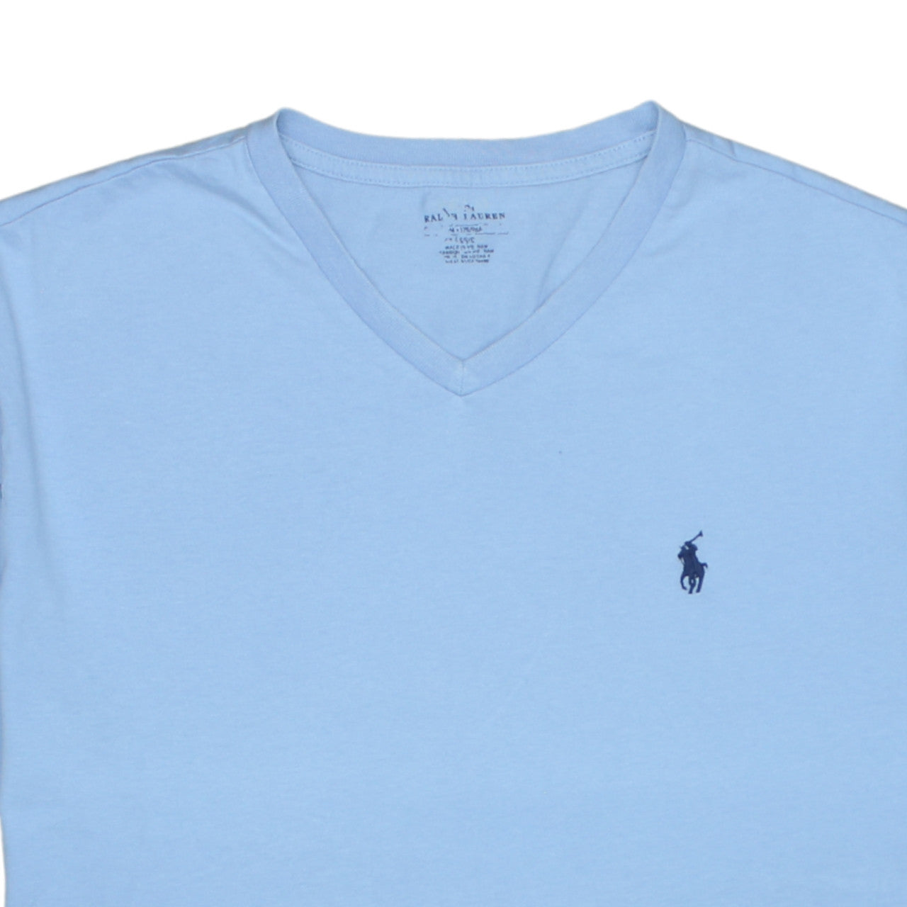 Mens UK Size M Ralph Lauren Blue  T-Shirt