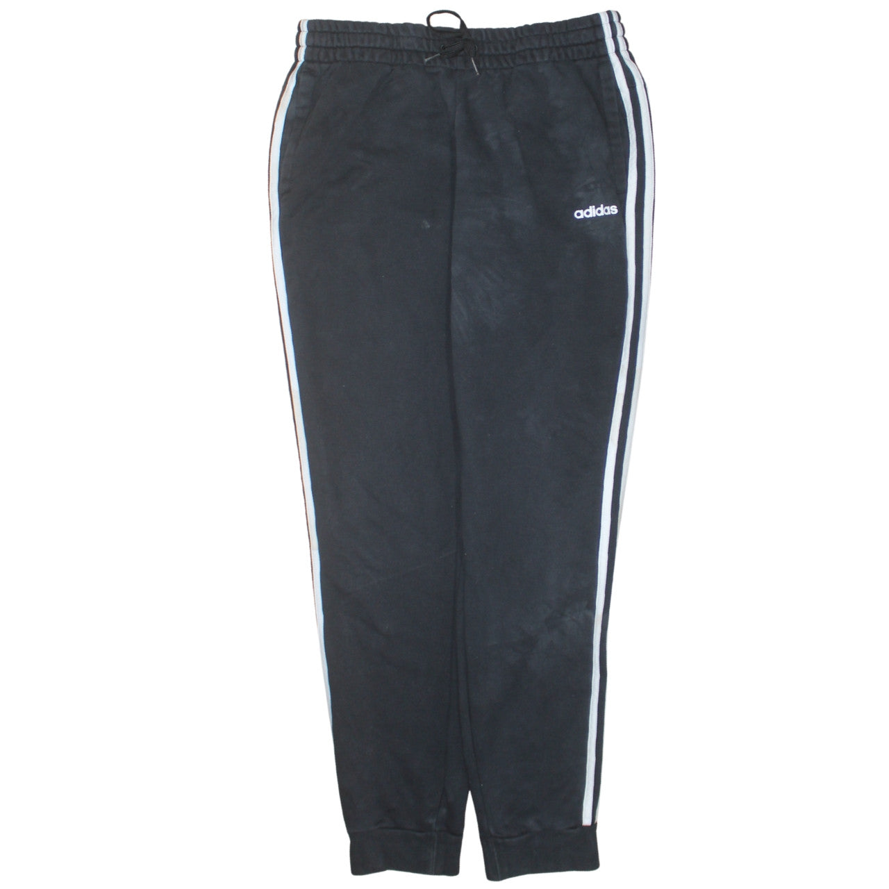 Womens UK Size L adidas Regular Fit Track Pants Black Trousers