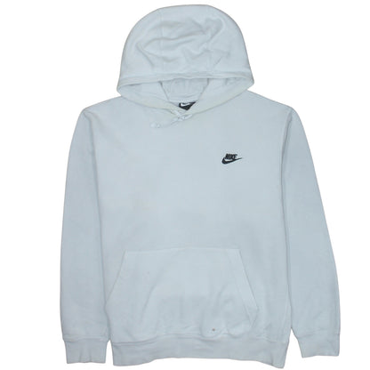 Mens UK Size XL Nike White Pullover Hoodie