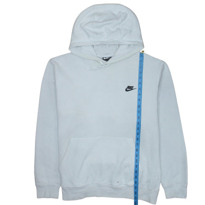 Mens UK Size XL Nike White Pullover Hoodie