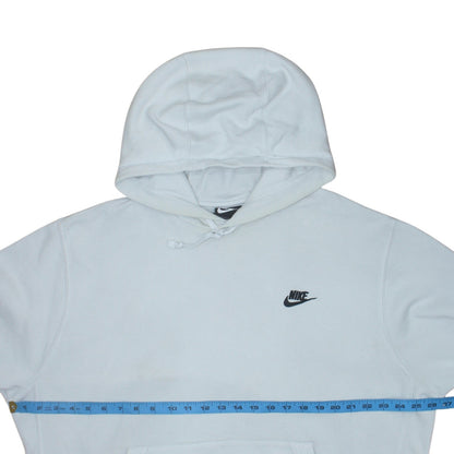 Mens UK Size XL Nike White Pullover Hoodie