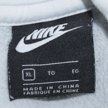 Mens UK Size XL Nike White Pullover Hoodie