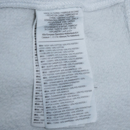 Mens UK Size XL Nike White Pullover Hoodie
