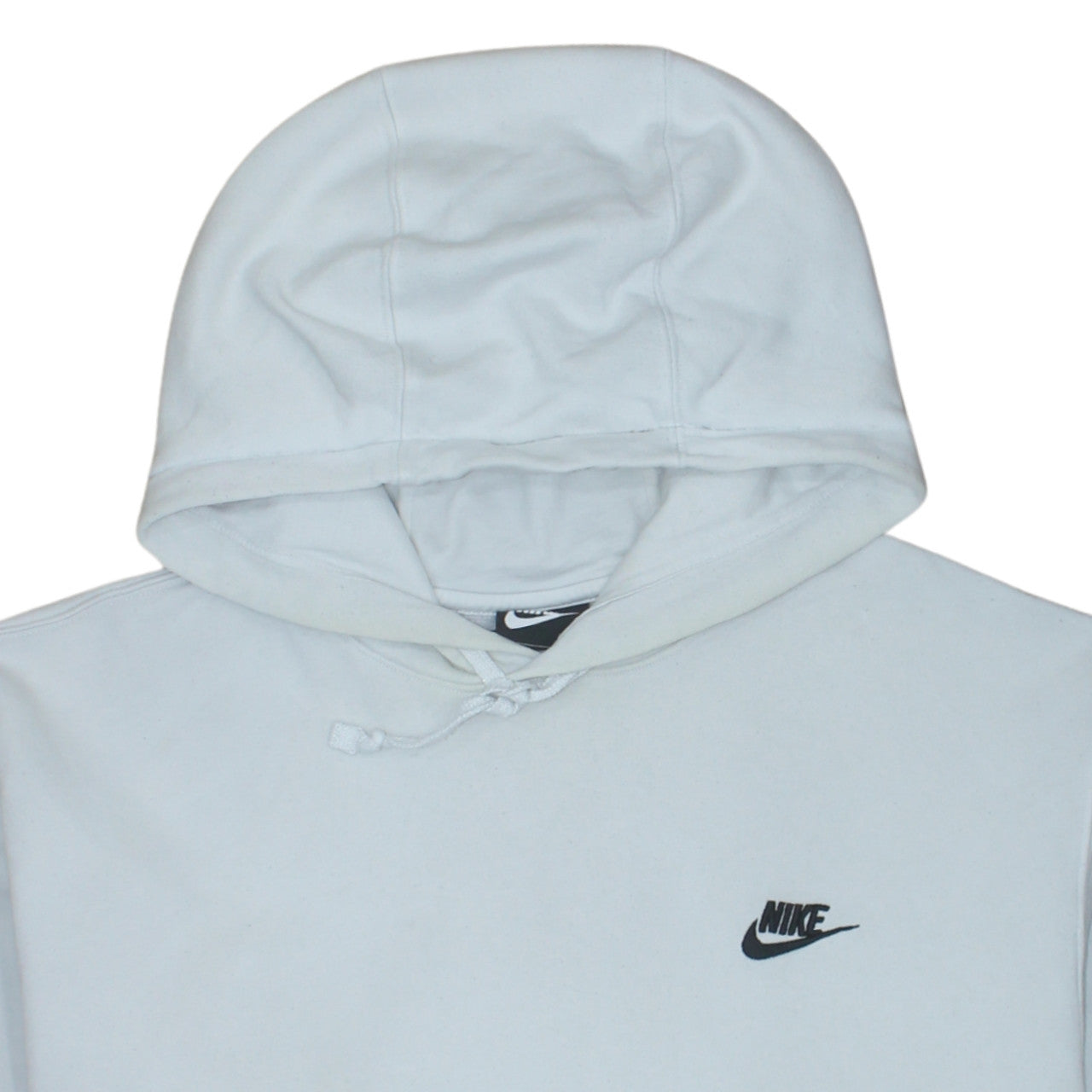 Mens UK Size XL Nike White Pullover Hoodie