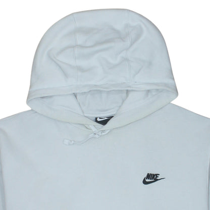 Mens UK Size XL Nike White Pullover Hoodie