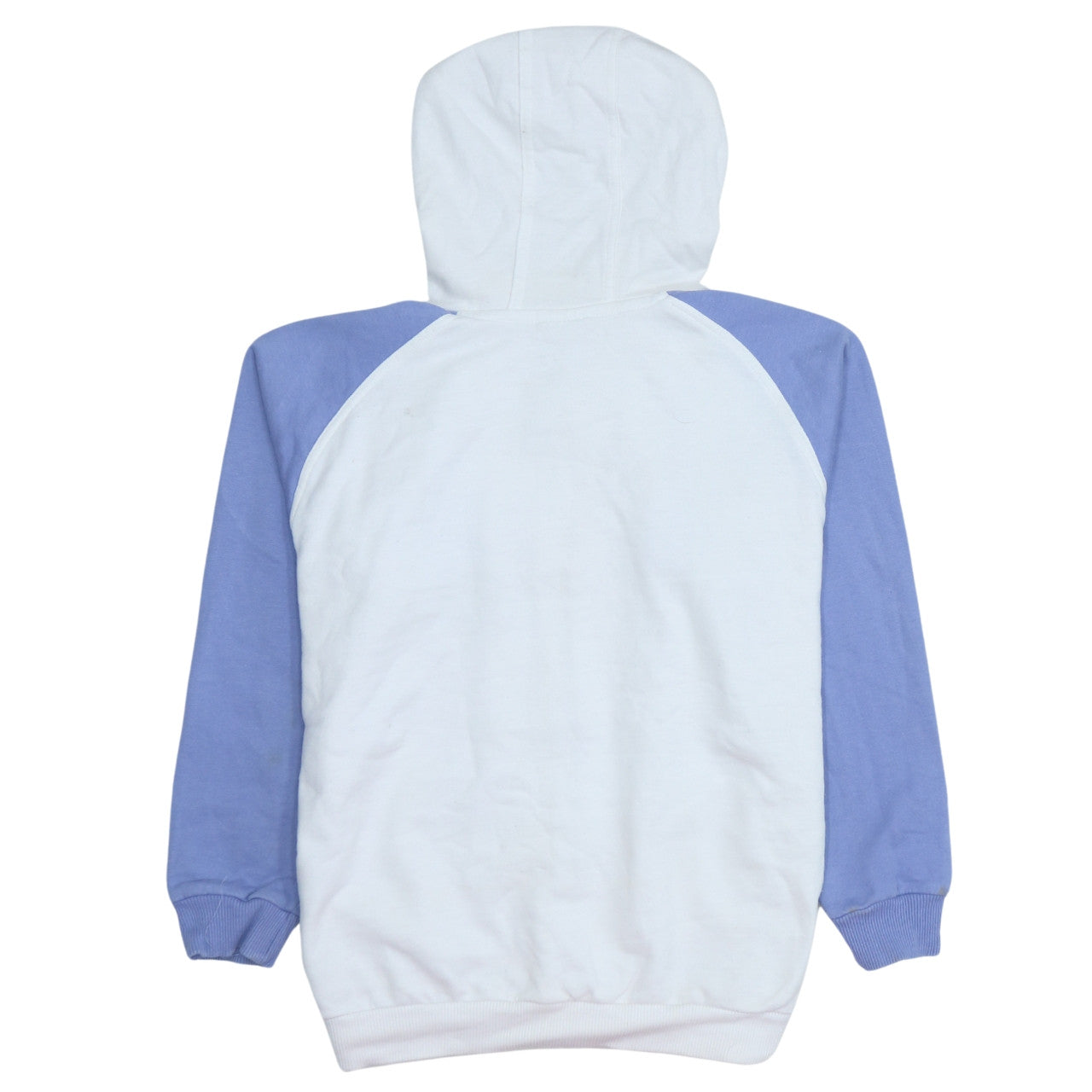 Womens UK Size 14 adidas White Full Zip Hoodie